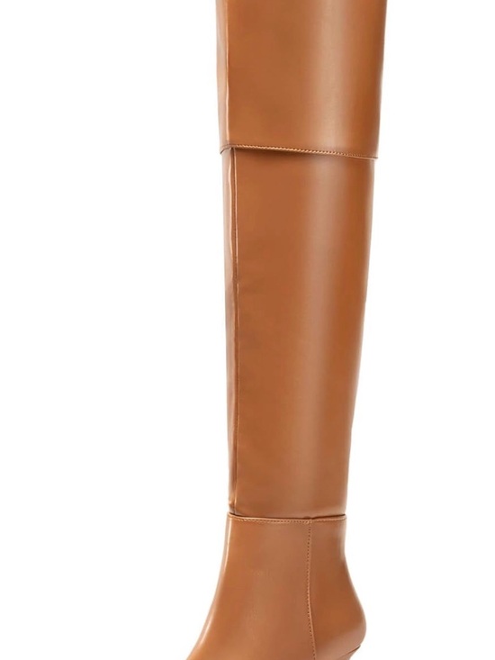 Shoes - Women's Tall Over-the-Knee Boot - Tan